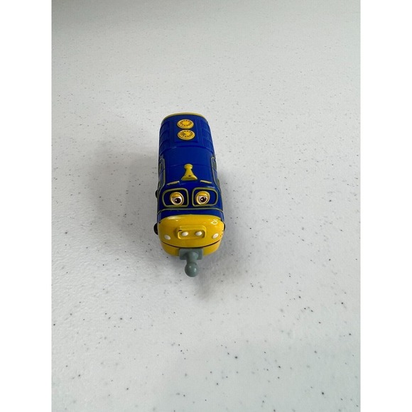 2013 Tomy Ludorum E1614LKT01 Chuggington Wooden Railway Brewster Engine Train - Picture 2 of 6